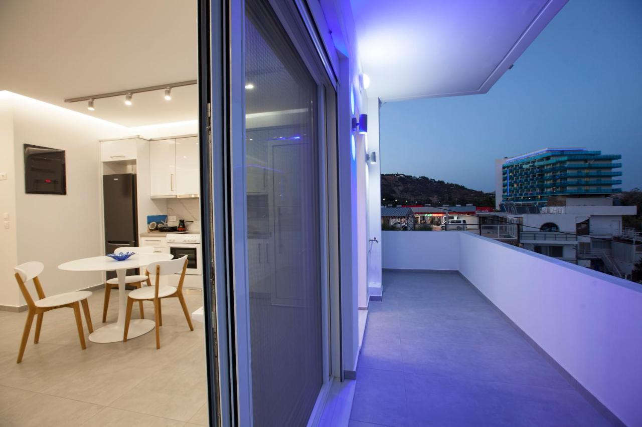 The Azure Blue Apt Фалираки Экстерьер фото